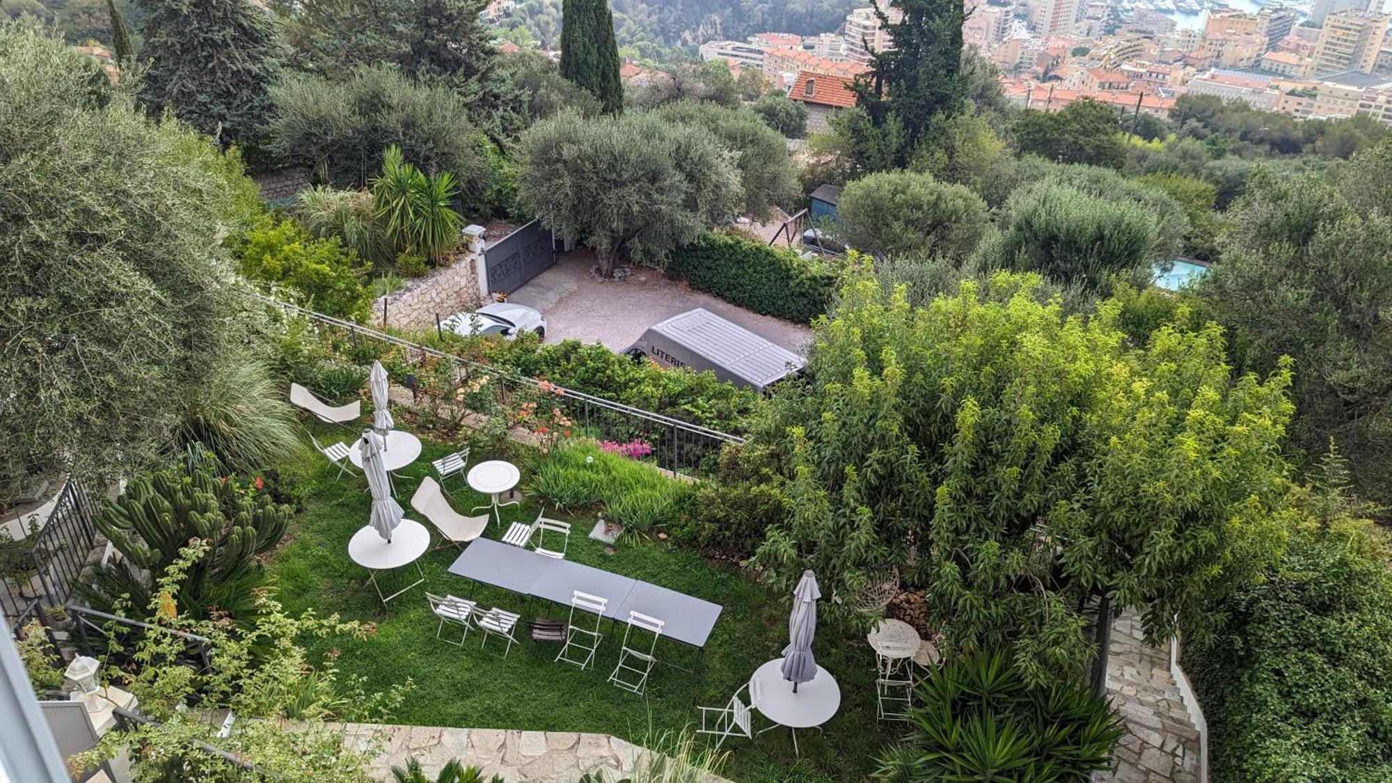 Le Mas D'Angeline, Vue Mer, Jardin Commun, Parking, Voiture Requise, 10 Min En Voiture De Monaco, Route Etroite, Pente Raide, Croisement Limite, Sea View, Shared Garden, Parking, Car Required, 10 Min Drive From Monaco, Narrow Steep Road, Limited Pass Beausoleil Eksteriør bilde