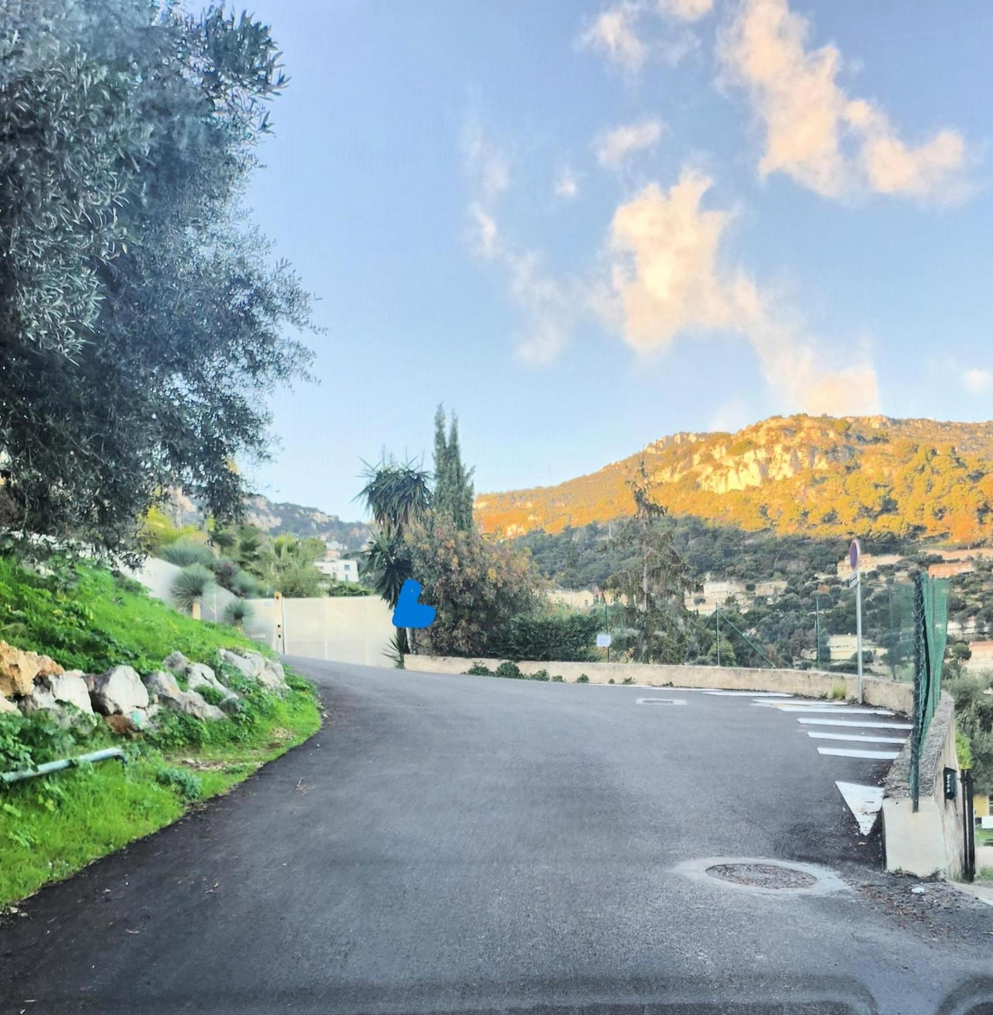 Le Mas D'Angeline, Vue Mer, Jardin Commun, Parking, Voiture Requise, 10 Min En Voiture De Monaco, Route Etroite, Pente Raide, Croisement Limite, Sea View, Shared Garden, Parking, Car Required, 10 Min Drive From Monaco, Narrow Steep Road, Limited Pass Beausoleil Eksteriør bilde