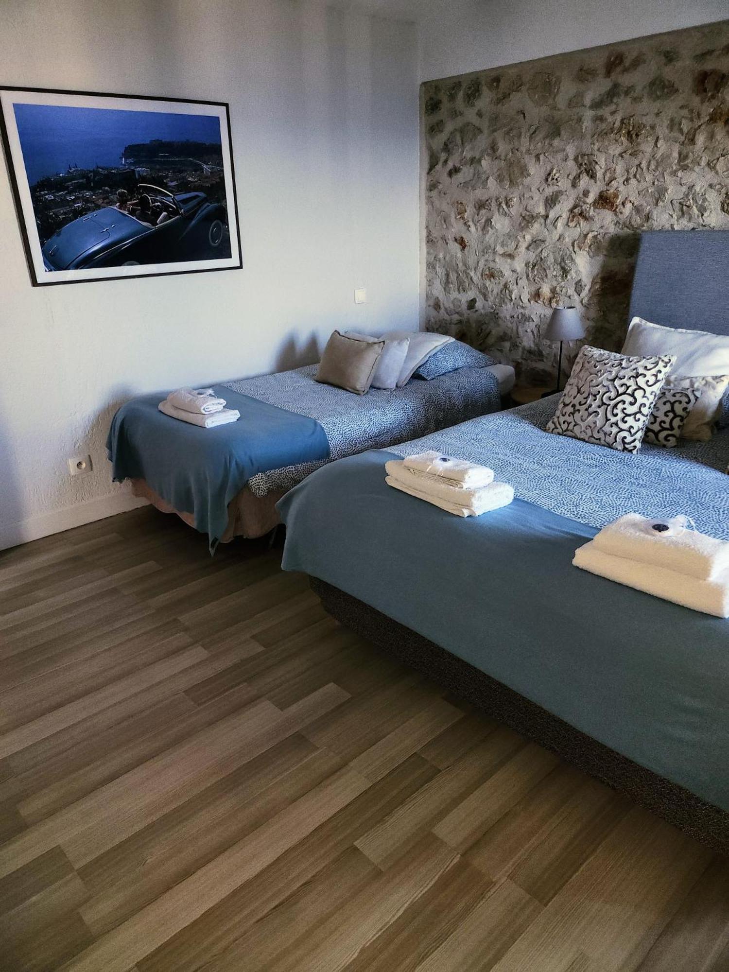 Le Mas D'Angeline, Vue Mer, Jardin Commun, Parking, Voiture Requise, 10 Min En Voiture De Monaco, Route Etroite, Pente Raide, Croisement Limite, Sea View, Shared Garden, Parking, Car Required, 10 Min Drive From Monaco, Narrow Steep Road, Limited Pass Beausoleil Eksteriør bilde
